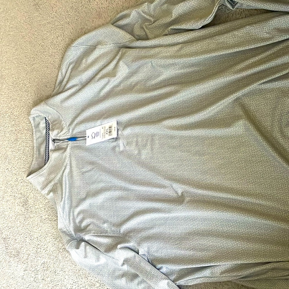 NWT Southern Tide 1/4 Zip Pullover 2XL‎ Steel Gray Pine Ridge Cruiser Mens $125